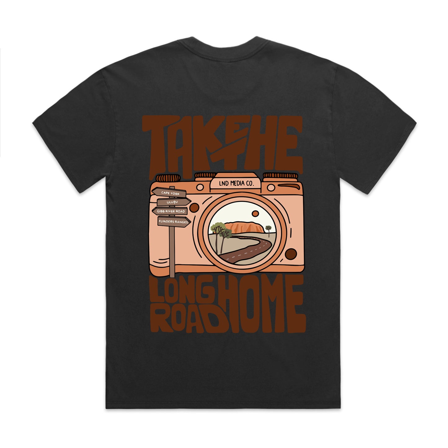 Take The Long Road - Men's Heavy Tee